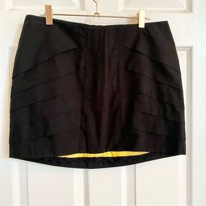 Black Leifsdottir mini skirt -Anthropologie-